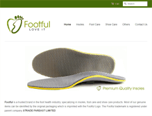 Tablet Screenshot of footful.com